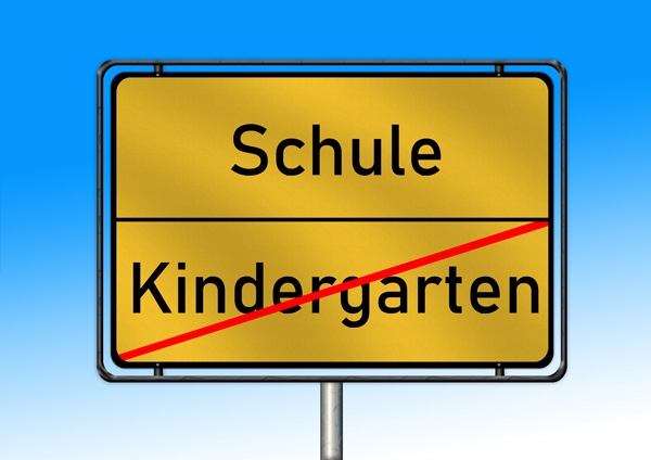 Schild Schule Kita